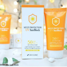 Kem Chống Nắng 3W UV SunBlock Hàn Quốc 24