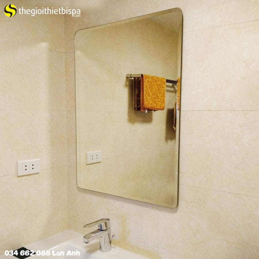 Gương Soi Lavabo Led Hắt Sau Gương Soi Lavabo Led Hắt Sau