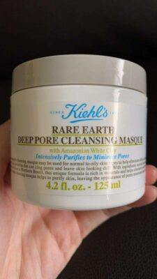 Mặt Nạ Đất Sét dành cho da dầu Kiehl's Rare Earth Deep Pore Cleansing Masque 125ml 