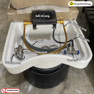 Phụ Kiện Bồn Gội Đầu Dưỡng Sinh