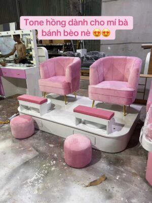 Bộ Nail đôi hồng